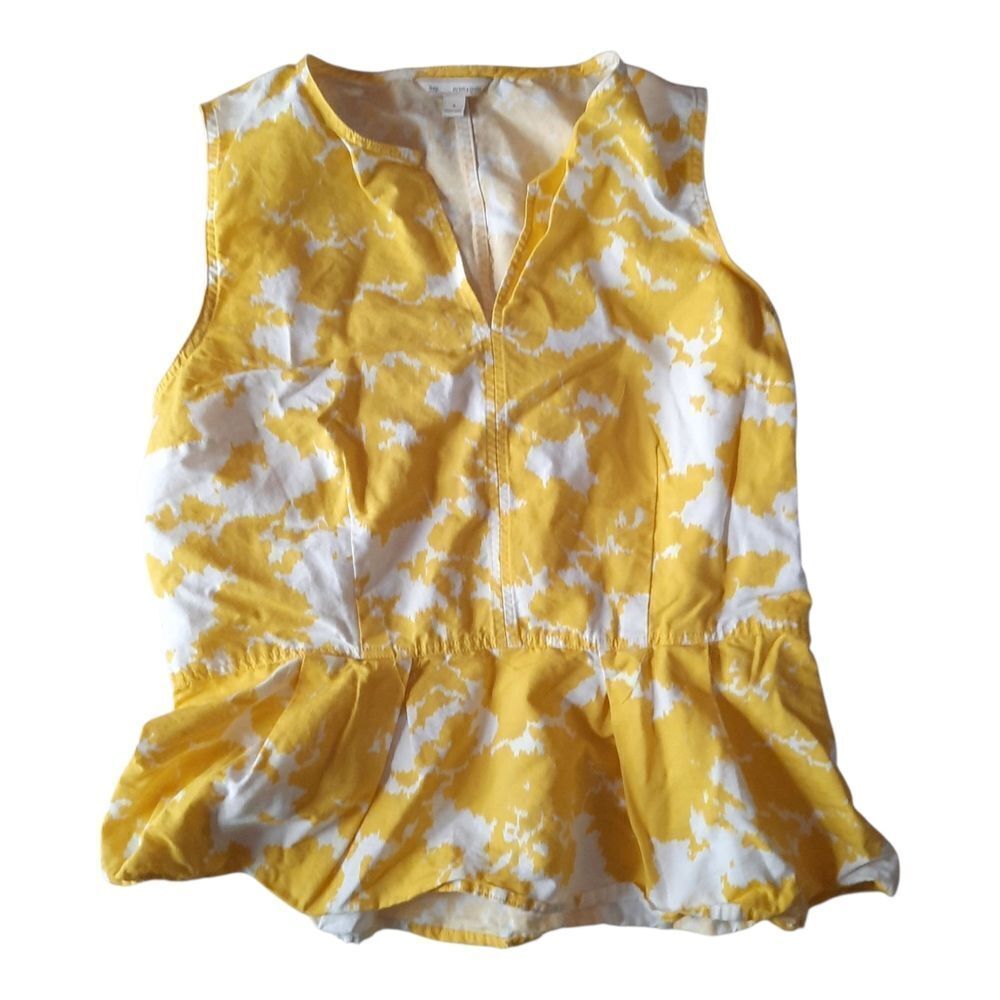 GAP Gold Peplum Blouse